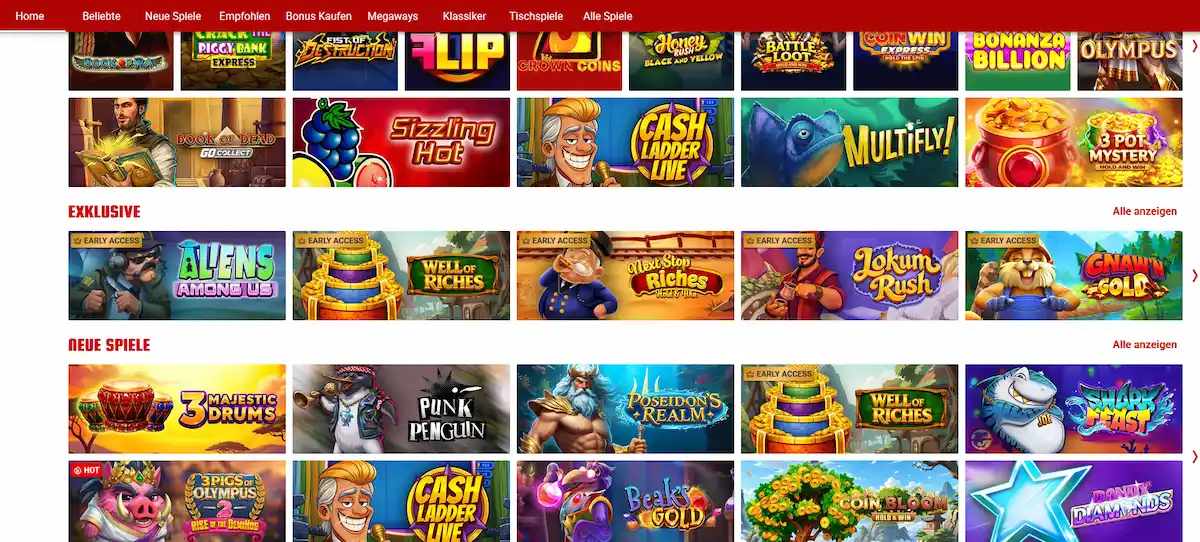 55bet Slots – Spielautomaten von Pragmatic Play, NetEnt und Play'n GO